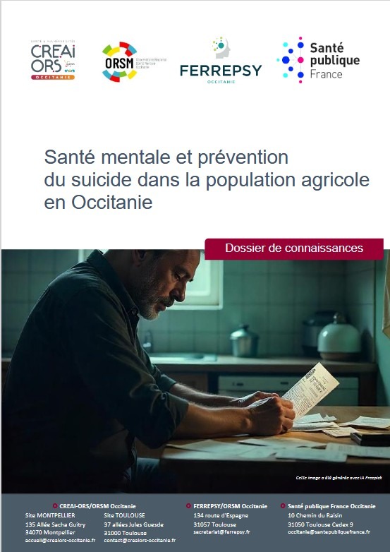 Santé mentale Agriculteur Occitanie