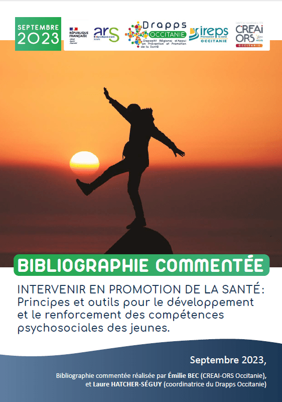 Intervenir en promotion de la santé : Principes et outils pour le développement et le renforcement des compétences psychosociales des jeunes.